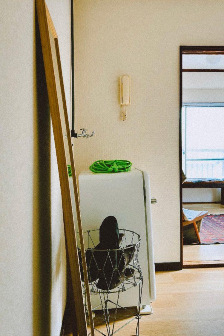 冷蔵庫・姿見あり