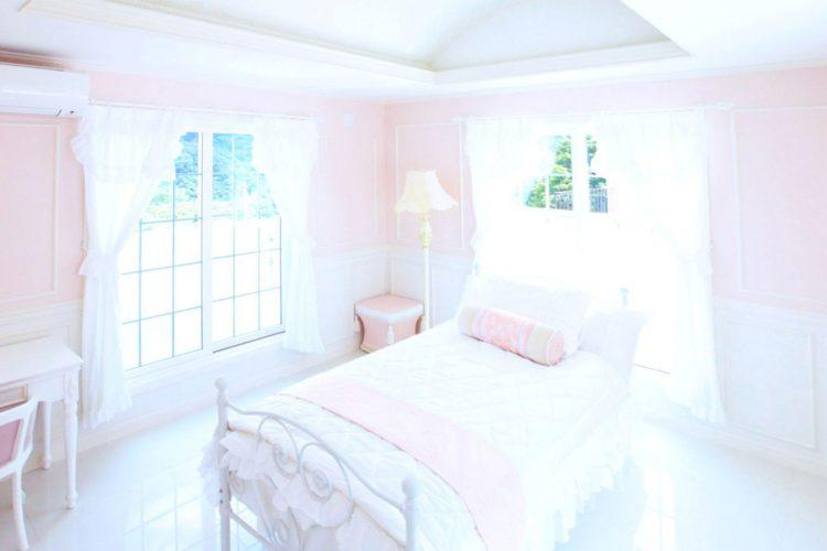 ピンク色のプリンセンスルーム