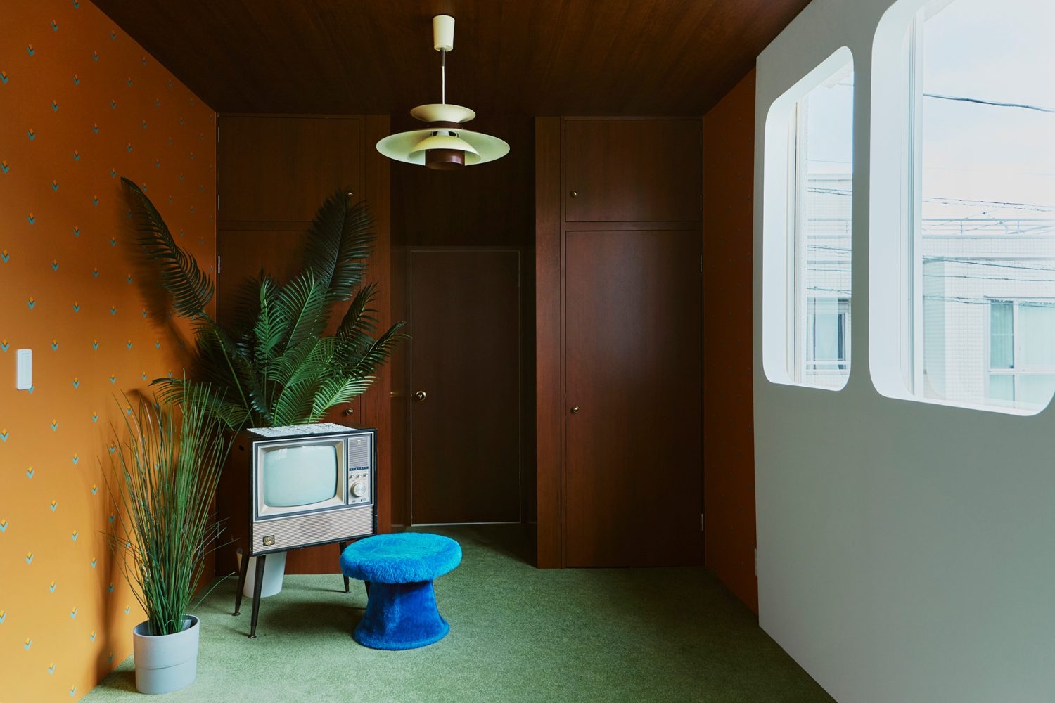 2F ヴィンテージリゾート要素がある空間