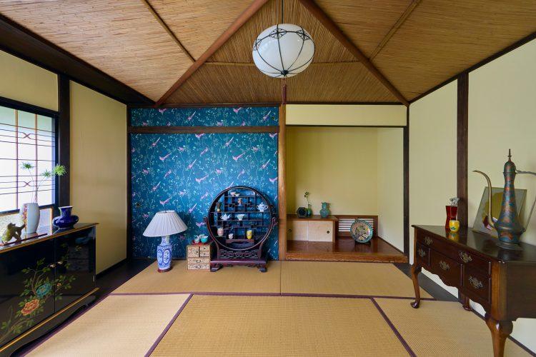 1F 和室 シノワズリな空間