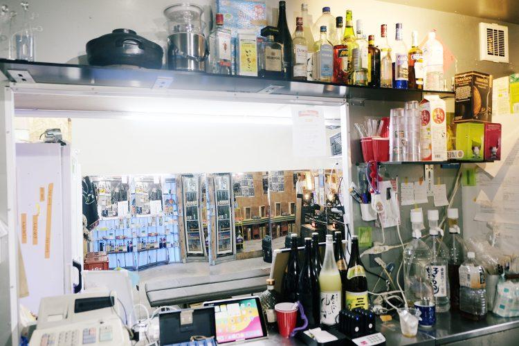 キオスクの中はキッチン