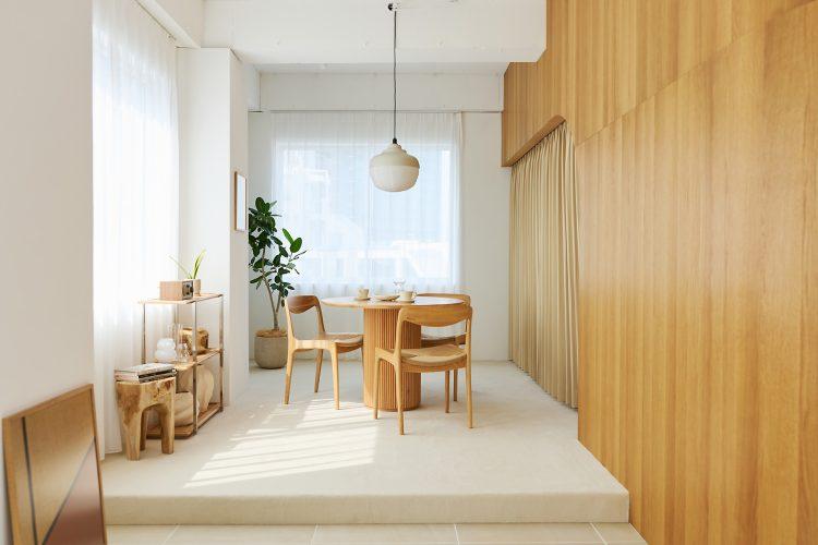 ペンダントライトのシェードを出した状態