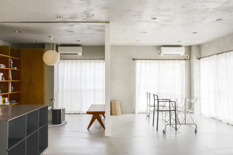 コンパクトながら背景バリエーションがある空間