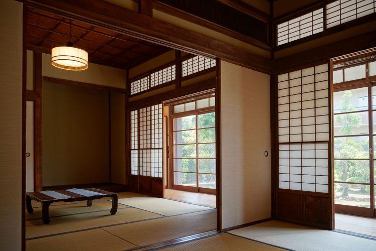 昭和16年建築当時からそのままの内装