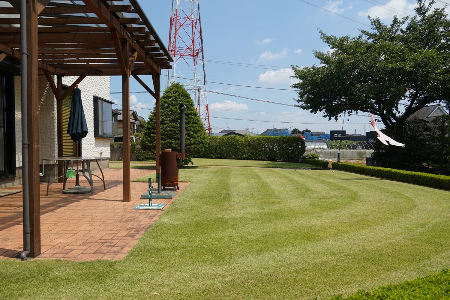 オプション:オーナー宅の庭