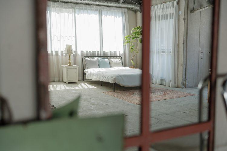 鏡越しの撮影に