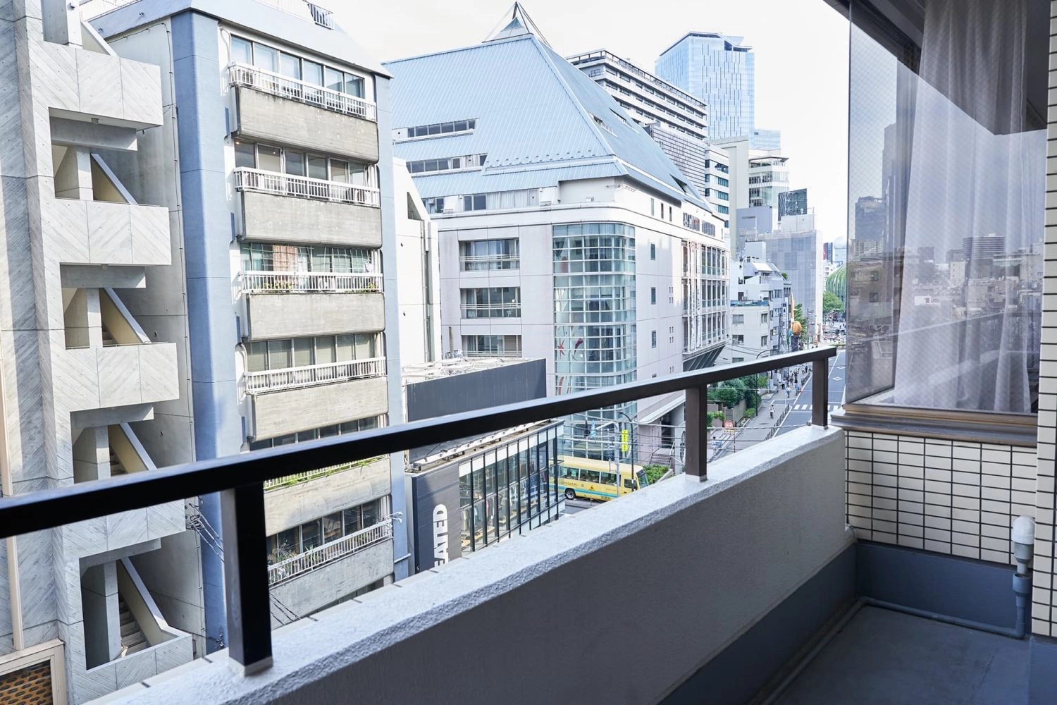 ベランダからの景色