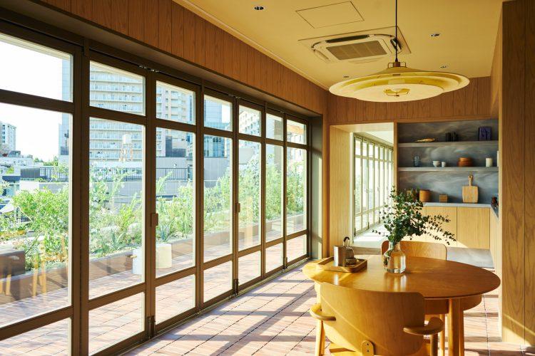 1日を通して明るい空間