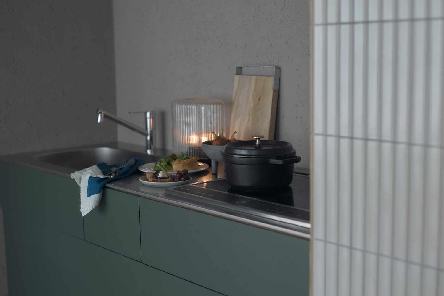 キッチンにはIHコンロ