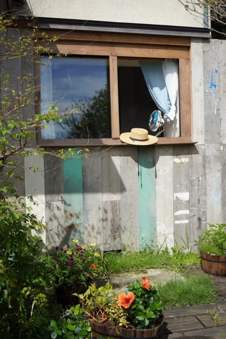 アクセントのある外壁