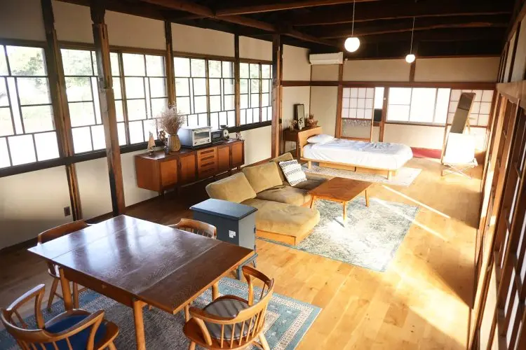 2Fリビングの家具配置例