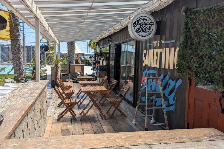 カフェのテラス(西海岸エリア)