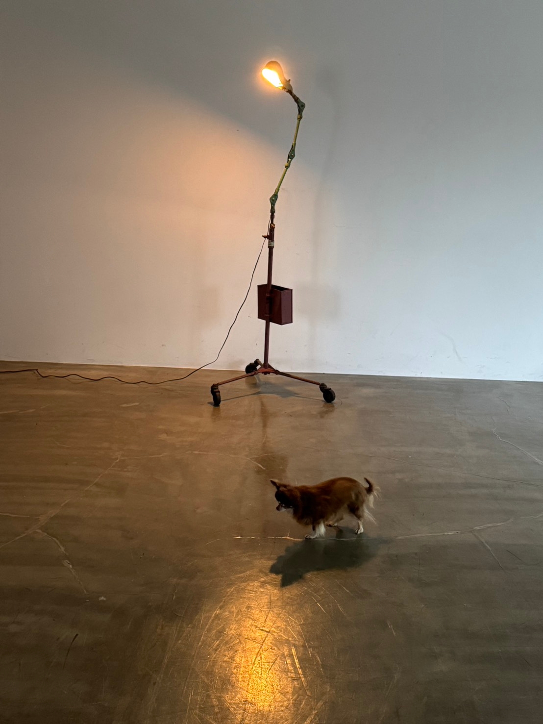 インダストリアル フロアランプ