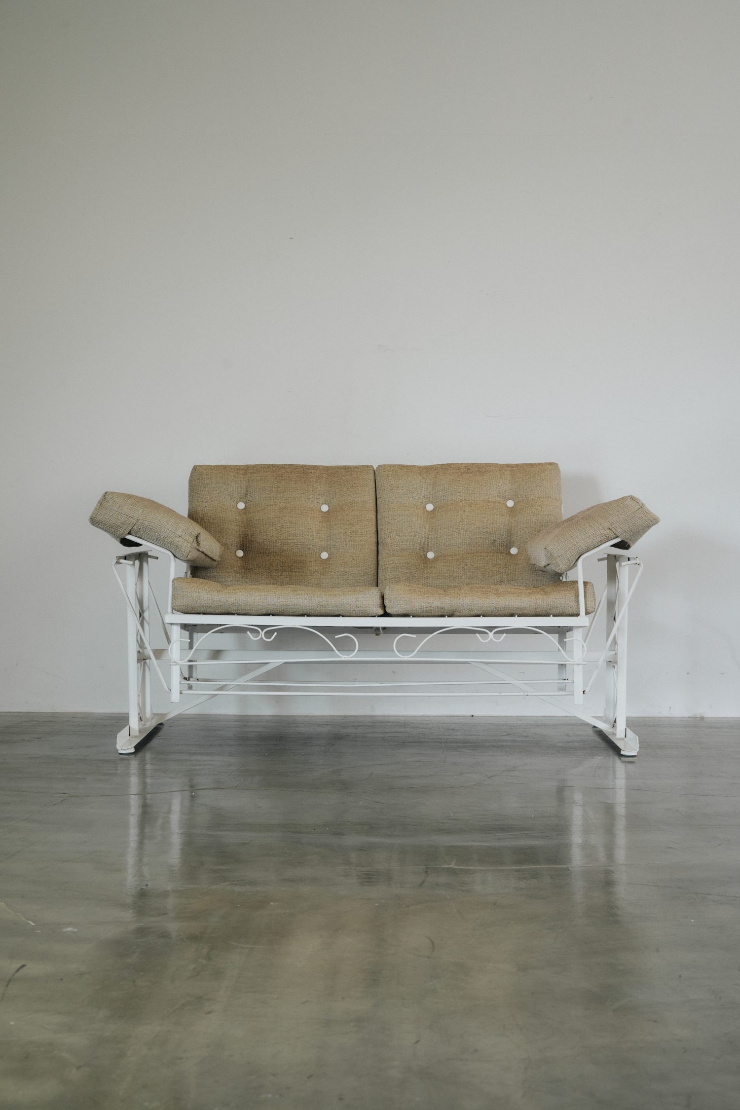 ヴィンテージ 2シーターグライダーソファ