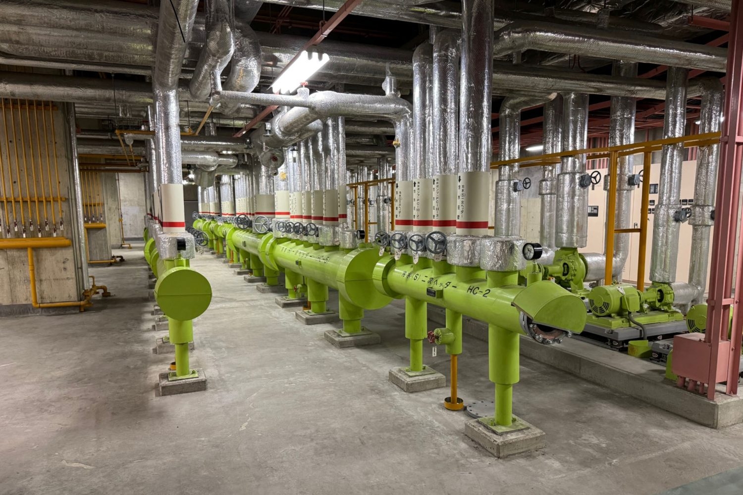 ホテル棟 B3F機械室