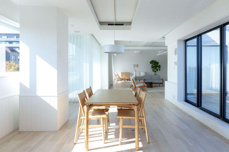 奥行きのあるワンフロアで動きのある撮影にも対応