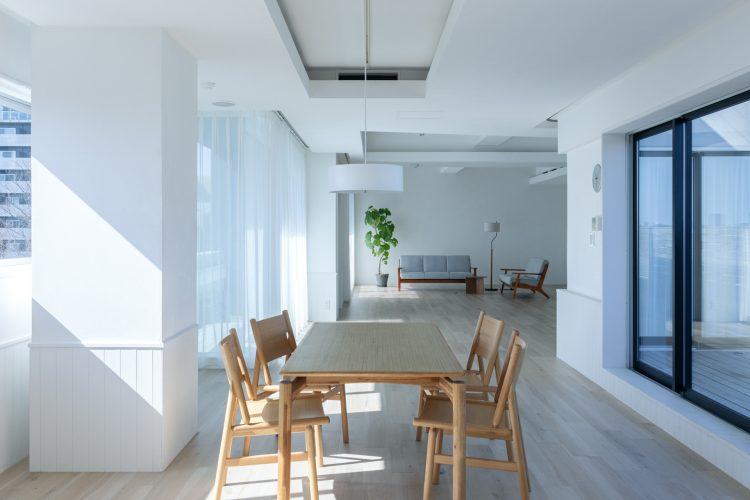 奥行きのあるワンフロアで動きのある撮影にも対応