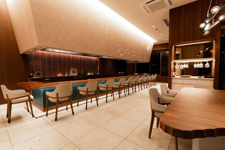 落ち着いた雰囲気の鉄板焼きレストラン「星河 -seiga-」