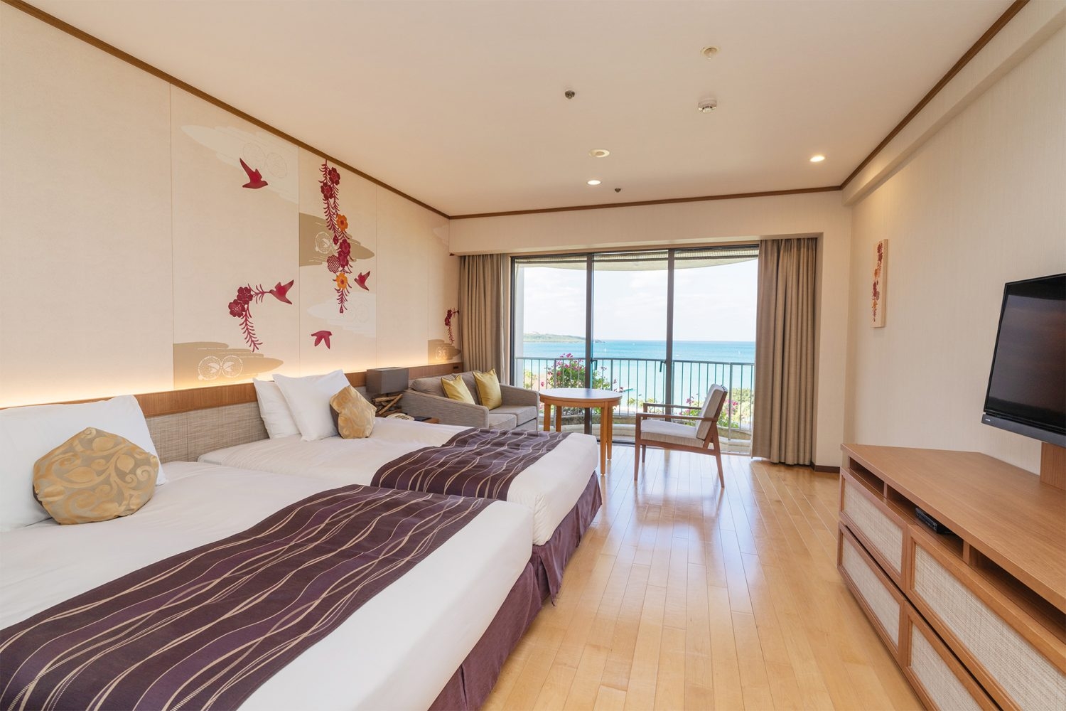 オプション:スタンダードツインルーム / 控室としても