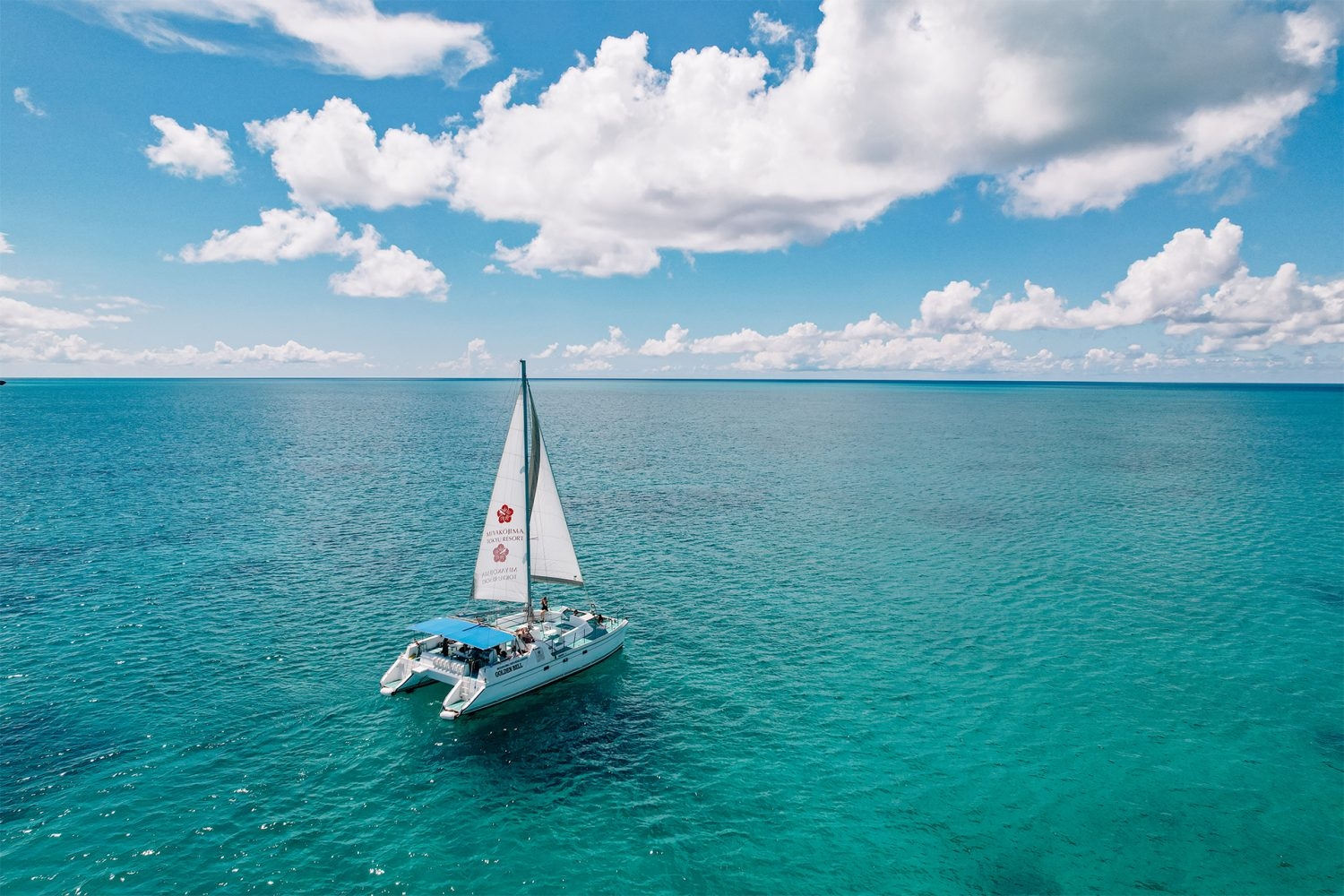 オプション:カタマランヨットなどの貸し出しも可能