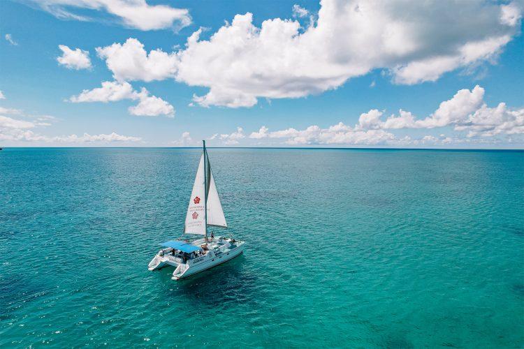 オプション:カタマランヨットなどの貸し出しも可能