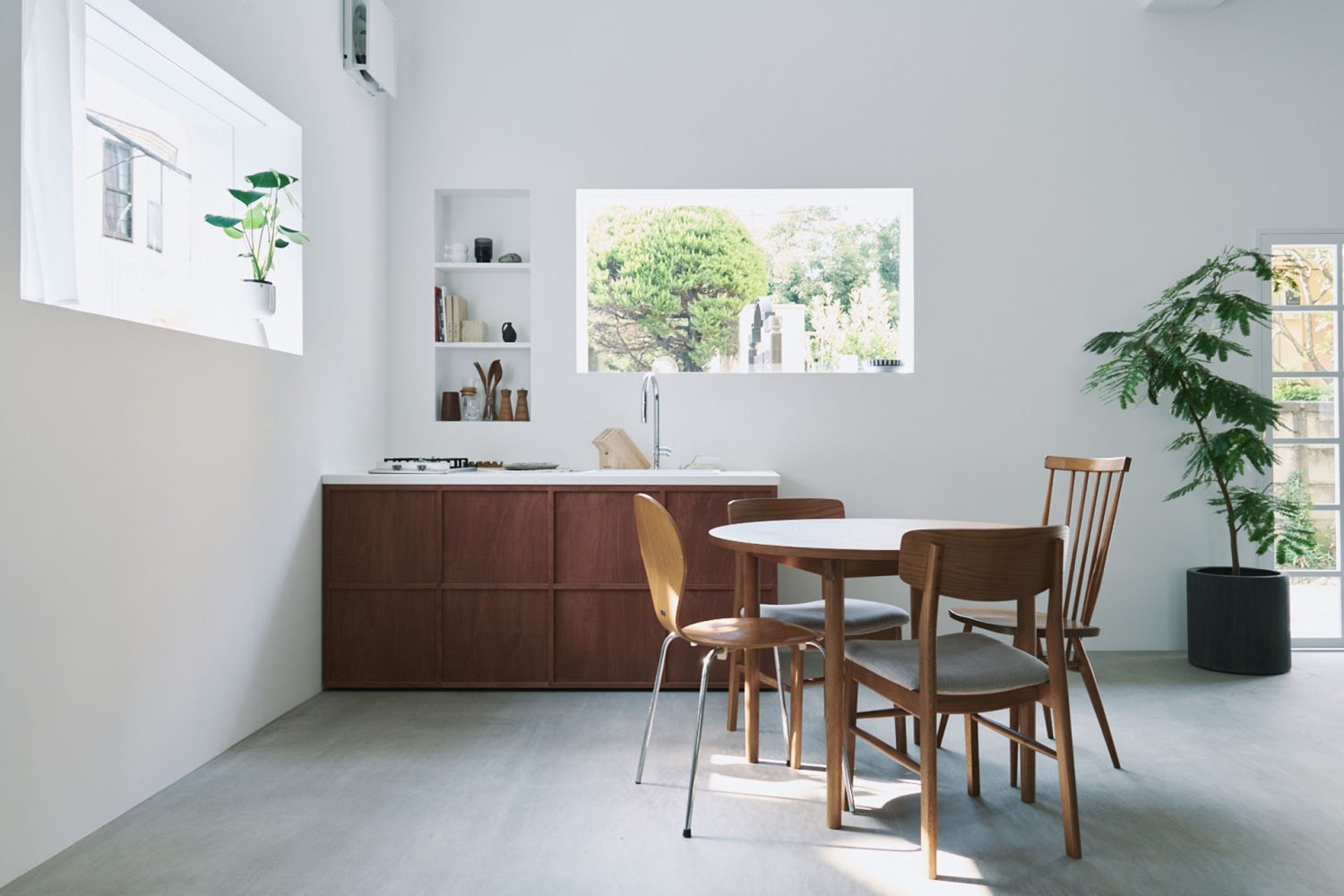 キッチンとダイニングのレイアウト例