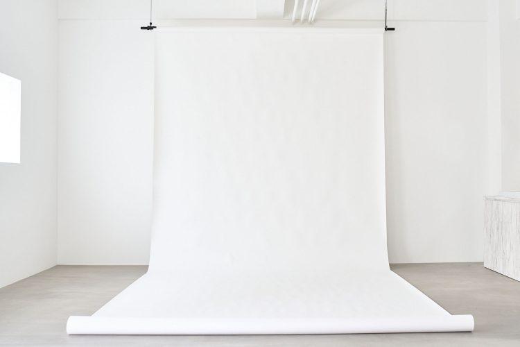 背景紙ホルダーでペーパー撮影も