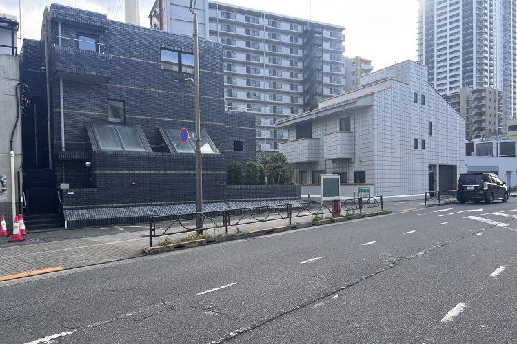 スタジオ前道路