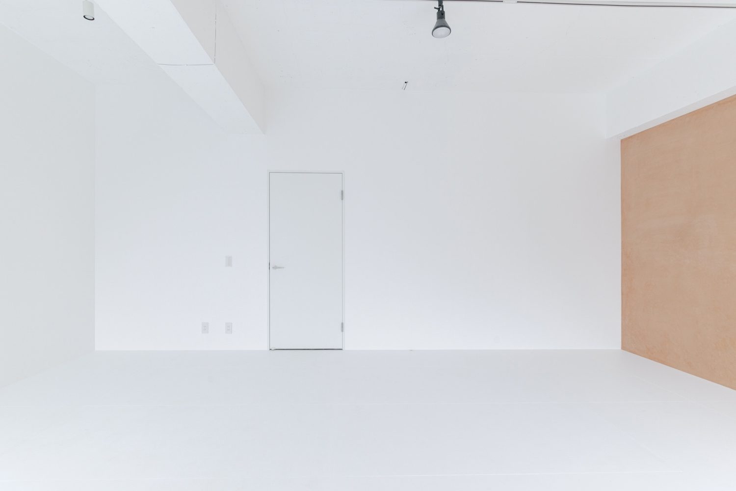 やわらかな光が広がる撮影空間