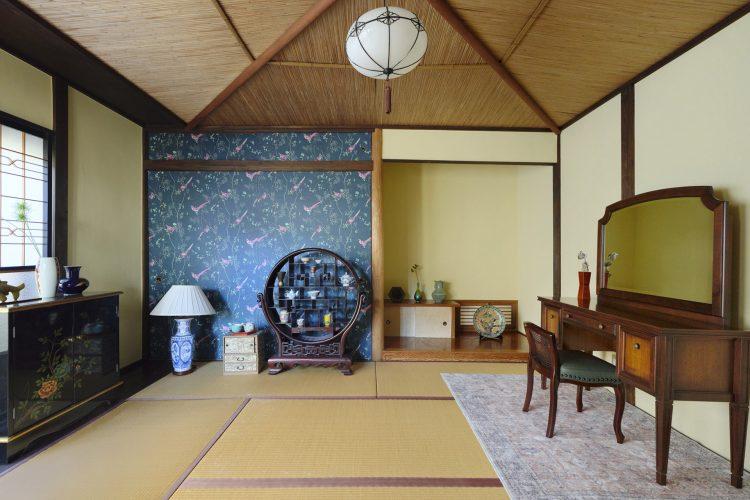 1F 和室 シノワズリな空間