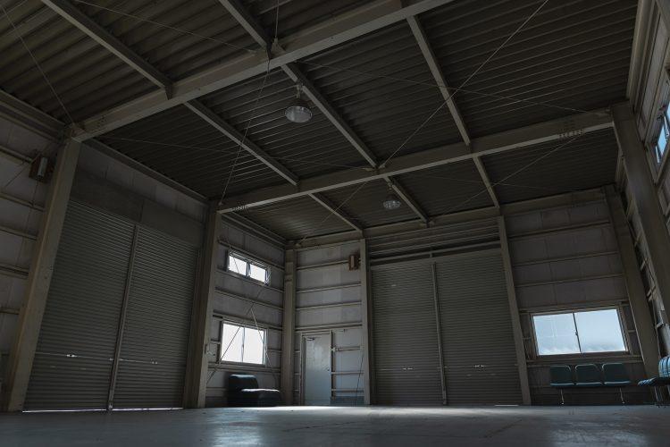 5mの天高を活かして俯瞰撮影も