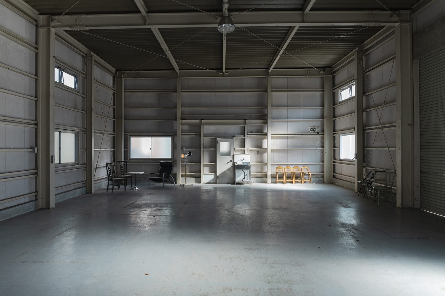 ニュアンスのある光が印象的な空間