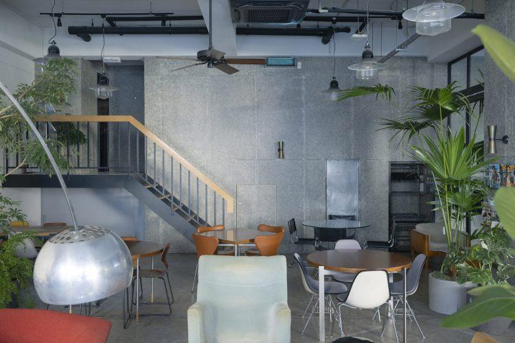 俯瞰撮影にも使える階段