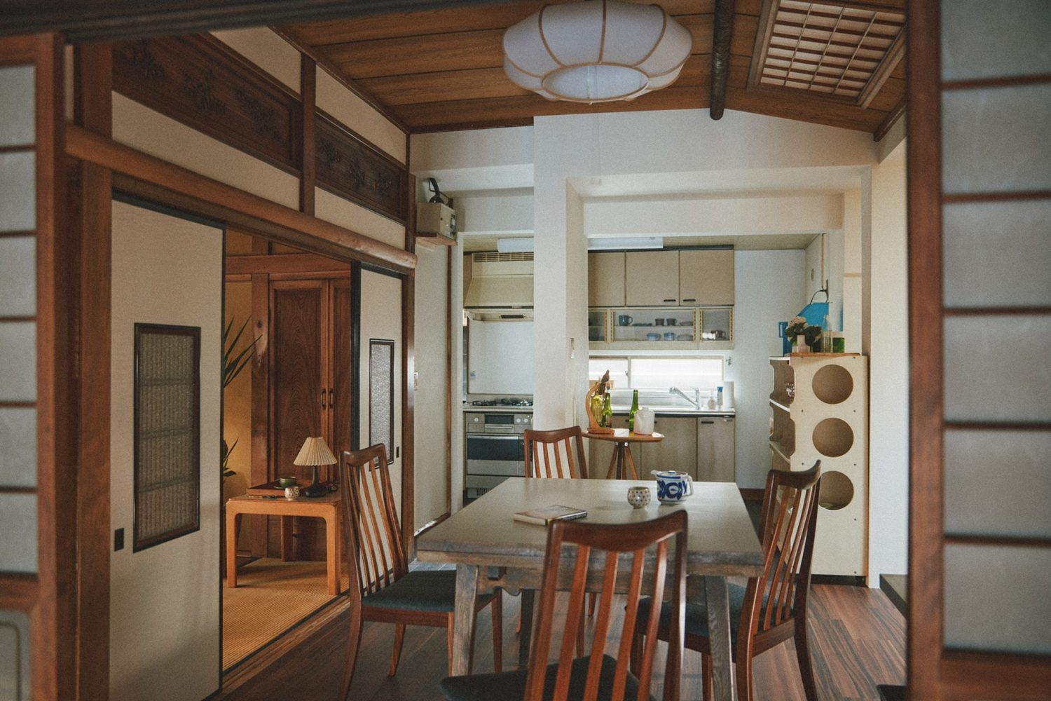 生活感のあるダイニングキッチン