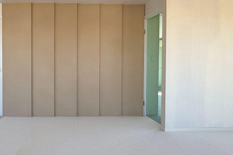 6F 重ねた板壁がアクセントに