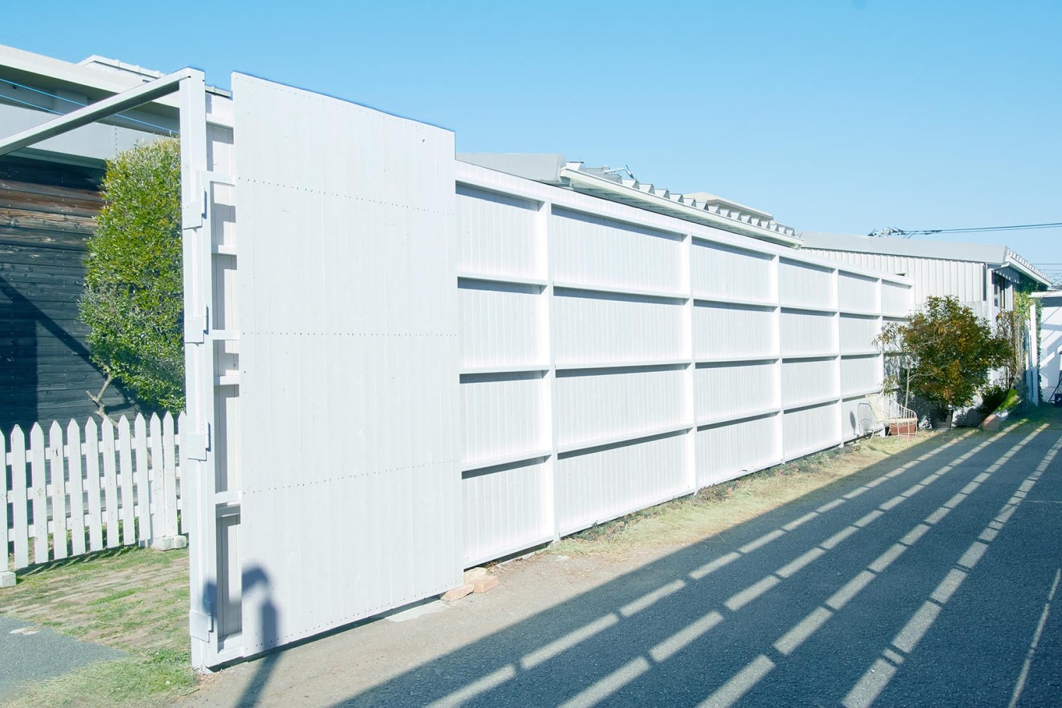 ガーデンウォール裏も撮影出来ます