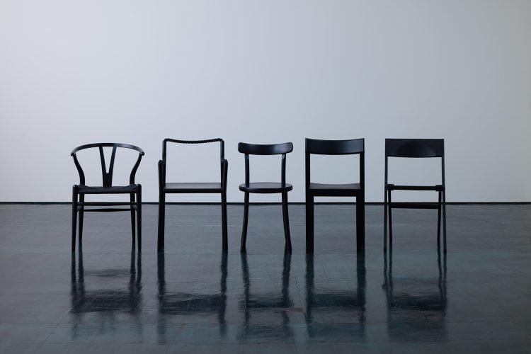 ブラックチェア各種をスタジオに常備