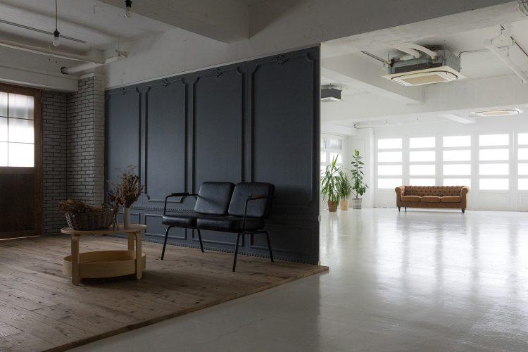 木目スペース側からメインスペース側