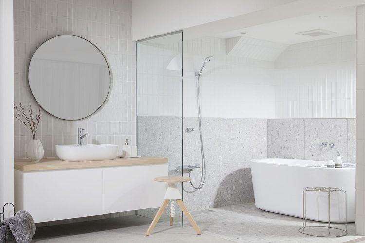 バスルームも開放的で撮りやすい