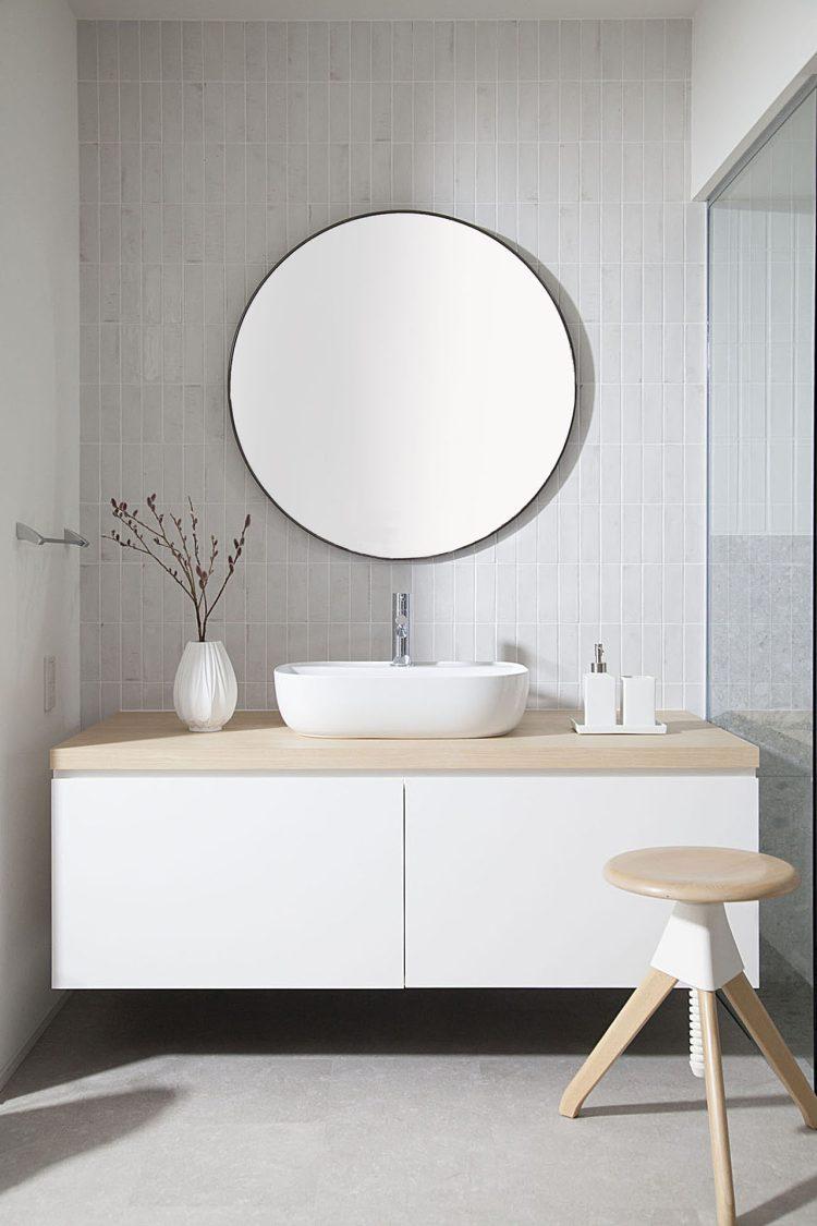 美しい洗面はビューティー撮影にも