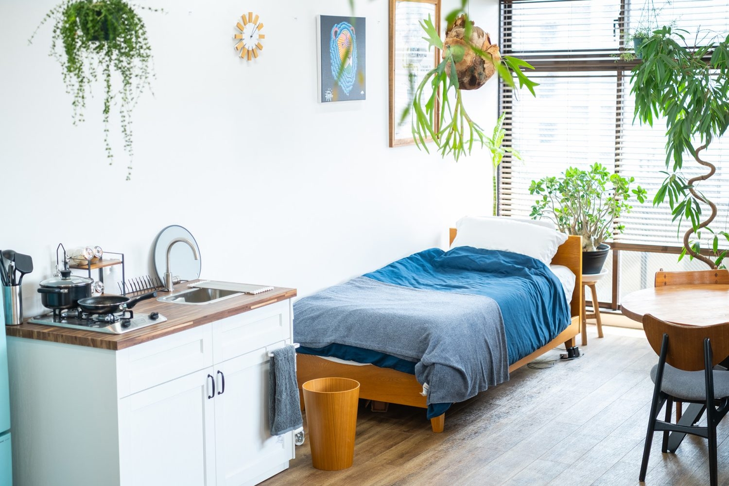 可動式キッチンありのワンルームにも