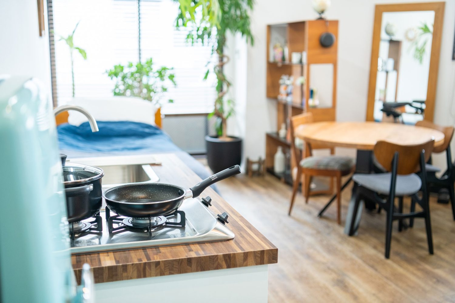 調理道具も揃っています