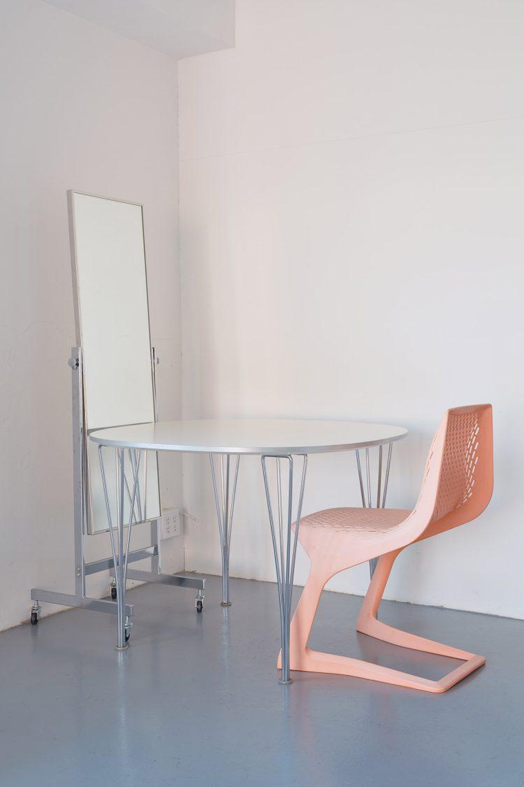 メイクの場所として