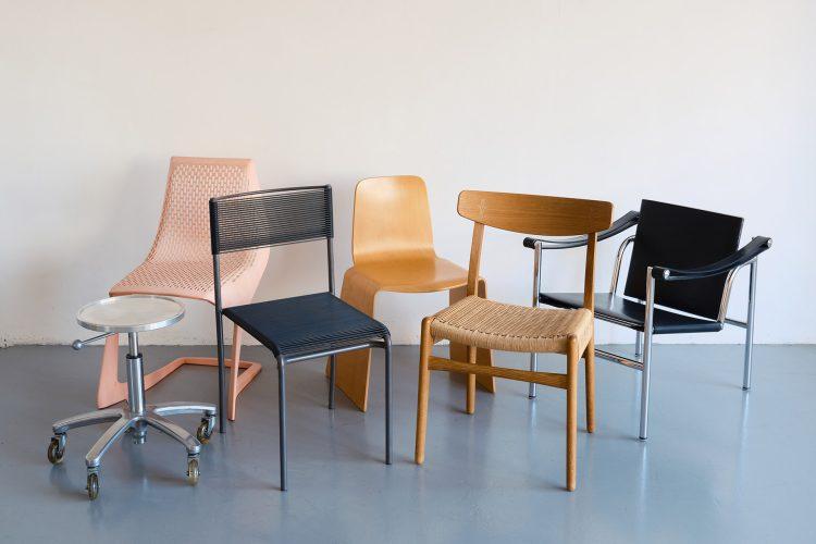 シンプルかつ個性のある椅子