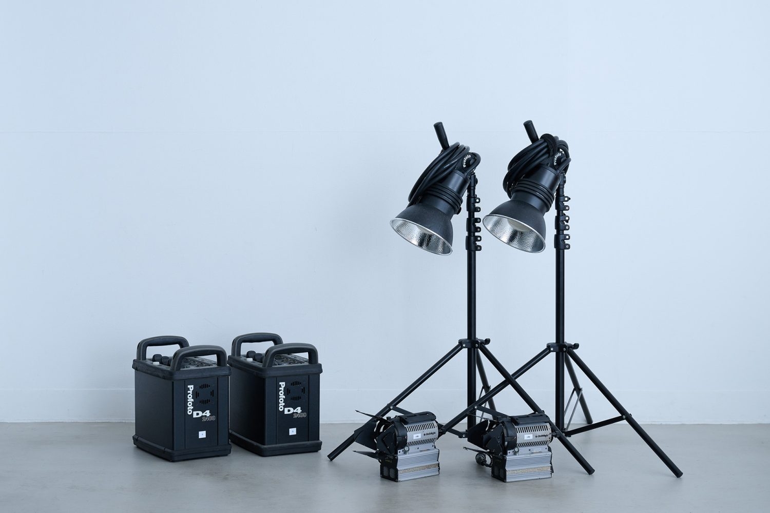 撮影機材(ストロボ・HMI)