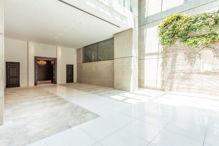 Skyhall 豪邸の設定の撮影にも