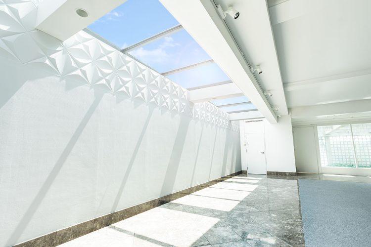 Whitehall 天窓から差し込む光