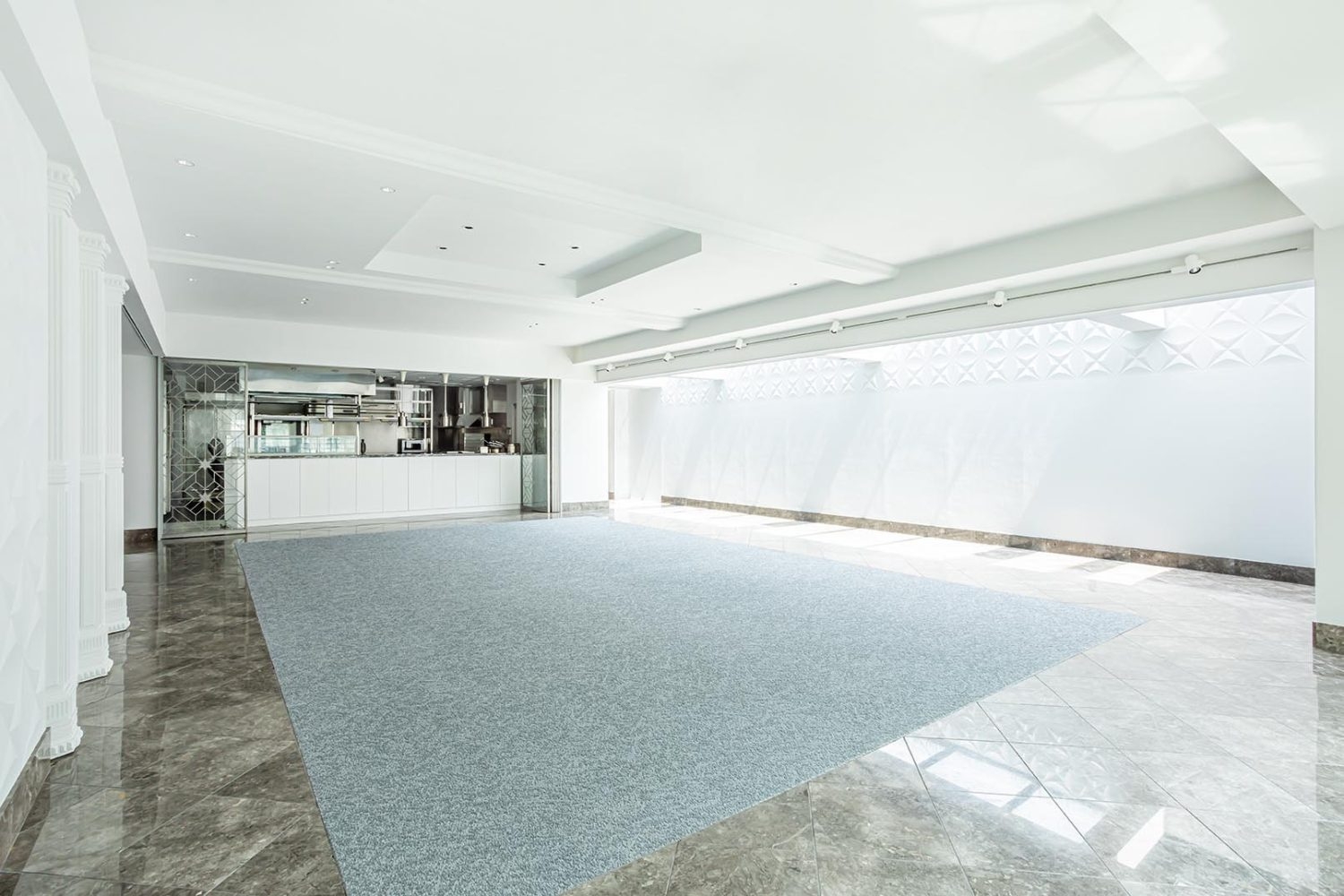 Whitehall 大規模撮影の贅沢な控室としても