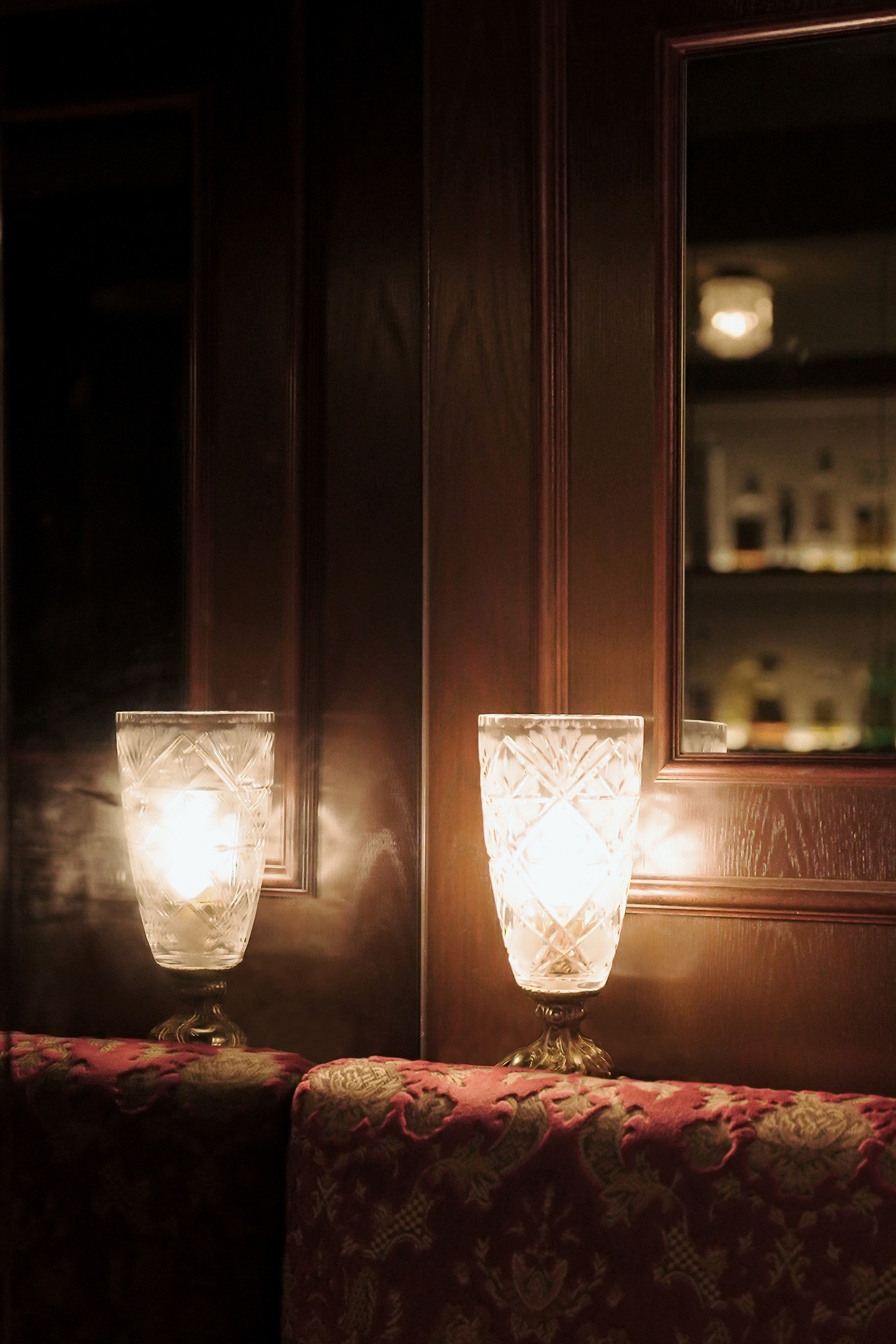 昭和を演出するヴィンテージランプの数々