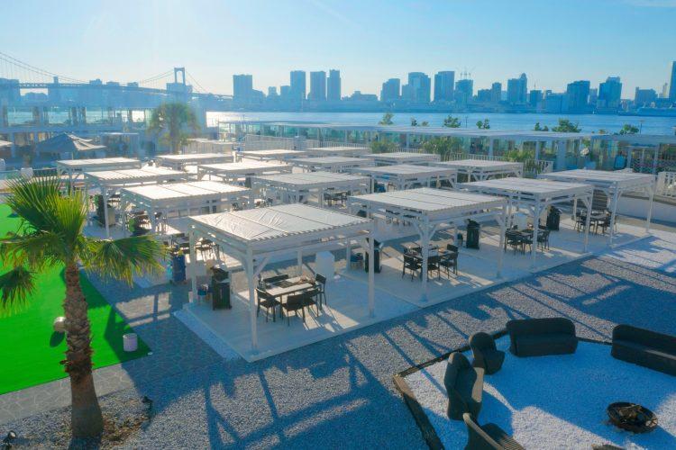 パレットエリア全景